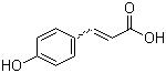 CAS # 7400-08-0, 4-Hydroxycinnamic acid, 3-(4-Hydroxyphenyl)acrylic acid, p-Hydroxy-cinnamic acid