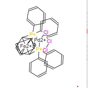 1,1'-Bis(diphenylphosphino)ferrocene-palladium(II)dichloride dichloromethane complex