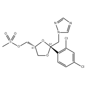 cis-[2-(2,4-Dichlorophenyl)-2-(1H-1,2,4-triazol-1-ylmethyl)-1,3-dioxolan-4-yl]methyl methanesulfonate