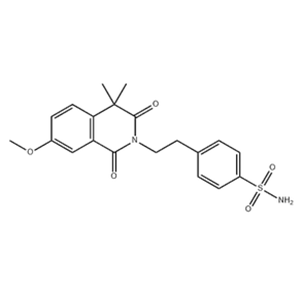 p-[2-(3,4-dihydro-7-methoxy-4,4-dimethyl-1,3-dioxo-2(1H)-isoquinolyl)ethyl]benzenesulphonamide