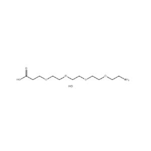 1-amino-3,6,9,12-tetraoxapentadecan-15-oic acid hydrochloride