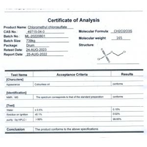Chloromethyl chlorosulfate