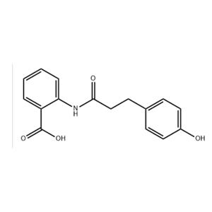 2-[3-(4-hydroxyphenyl)propanoylamino]benzoic acid