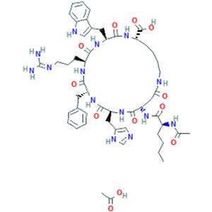 Bremelanotide acetate
