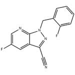 5-fluoro-1-(2-fluorobenzyl)-1H-pyrazolo[3,4-b]pyridine-3-carbonitrile pictures