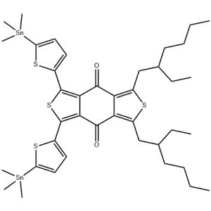 IN1654, 1,3-Bis(2-ethylhexyl)-5,7-bis(5-(trimethylstannyl)thiophen-2-yl)benzo[1,2-c:4,5-c']dithiophene-4,8-dione