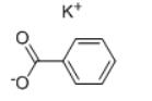 Potassium Benzoate Structure Potassium Benzoate Structure