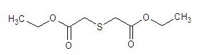 Diethyl thioglycolate structure Diethyl thioglycolate structure