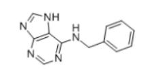 6-Benzylaminopurine Structure 6-Benzylaminopurine Structure