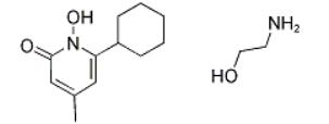 Cyclopirox Olamine Structure Cyclopirox Olamine Structure