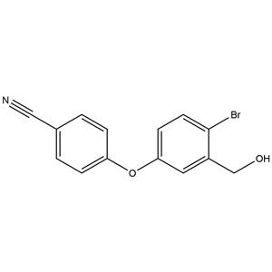 4-(4-broMo-3-(hydroxyMethyl)phenoxy)benzonitrile