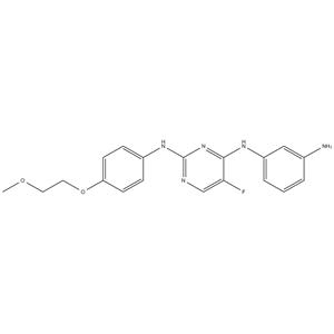 N4-(3-aMinophenyl)-5-fluoro-N2-(4-(2-Methoxyethoxy)phenyl)pyriMidine-2,4-diaMine