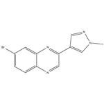 7-bromo-2-(1-methyl-1H-pyrazol-4-yl)Quinoxaline pictures