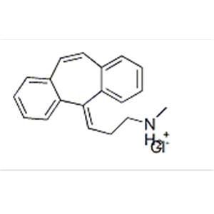 3-(5H-dibenzo[a,d]cyclohepten-5-ylidene)propyl(methyl)ammonium chloride