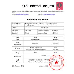 Methyl 4-acetamido-5-chloro-2,3-dihydrobenzofuran-7-carboxylate