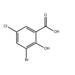 3-Bromo-5-chloro salicylic acid