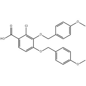 2-chloro-3,4-bis(4-methoxybenzyloxy)benzoic acid