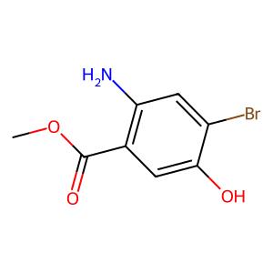 methyl 2-amino-4-bromo-5-hydroxybenzoate