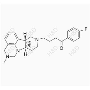 1-(4-fluorophenyl)-4-((6bR,10aR)-2-methyl-2,3,6b,7,10,10a-hexahydro-1H-pyrido[3',4':4,5]pyrrolo[3,2,1-ij]quinazolin-8(9H)-yl)butan-1-one