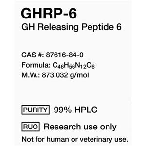 GHRP-6 5mg/10mg/15mg