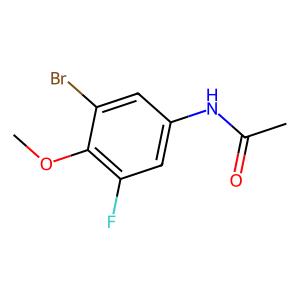 N-(3-bromo-5-fluoro-4-methoxyphenyl)acetamide