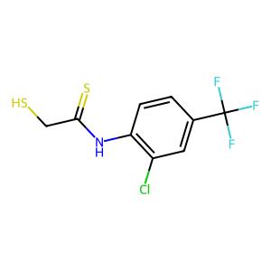 N-(2-chloro-4-(trifluoromethyl)phenyl)-2-mercaptoethanethioamide