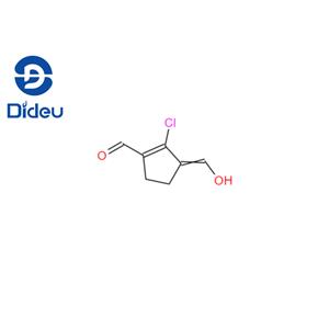 (3Z)-2-chloro-3-(hydroxymethylidene)cyclopent-1-ene-1-carbaldehyde