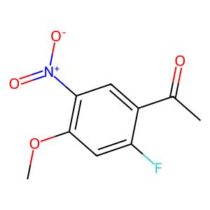 1-(2-fluoro-4-methoxy-5-nitrophenyl)ethan-1-one