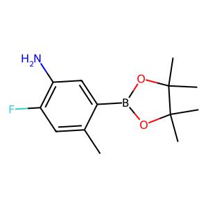 2-fluoro-4-methyl-5-(4,4,5,5-tetramethyl-1,3,2-dioxaborolan-2-yl)aniline