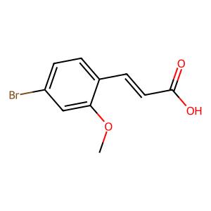 (E)-3-(4-bromo-2-methoxyphenyl)acrylic acid
