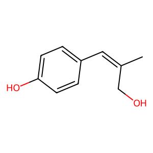 (Z)-4-(3-hydroxy-2-methylprop-1-en-1-yl)phenol