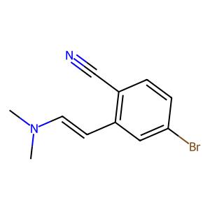 (E)-4-bromo-2-(2-(dimethylamino)vinyl)benzonitrile