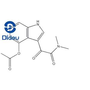 1H-Indole-3-acetamide, 4-(acetyloxy)-N,N-dimethyl-a-oxo-