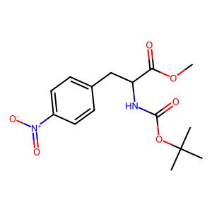 methyl 2-((tert-butoxycarbonyl)amino)-3-(4-nitrophenyl)propanoate