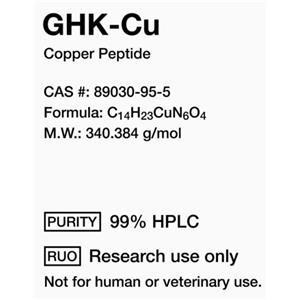 GHK-Cu 50mg/100mg Copper Peptide