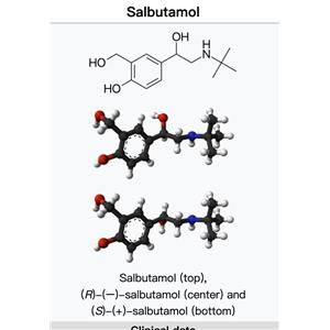 Salbutamol; Ventolin