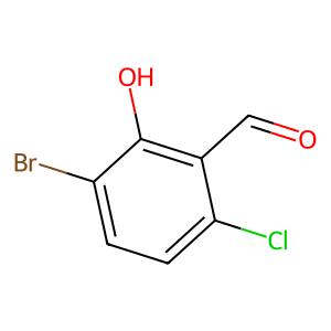 3-bromo-6-chloro-2-hydroxybenzaldehyde