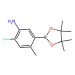 2-fluoro-4-methyl-5-(4,4,5,5-tetramethyl-1,3,2-dioxaborolan-2-yl)aniline pictures