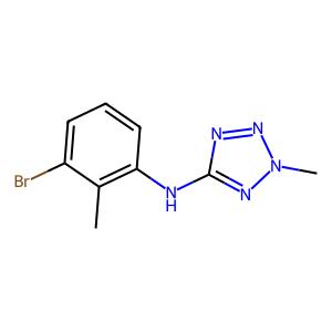 N-(3-bromo-2-methylphenyl)-2-methyl-2H-tetrazol-5-amine