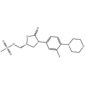 (R)-[3-(3-Fluoro-4-morpholinophenyl)-2-oxo-5-oxazolidinyl]methyl methanesulfonate