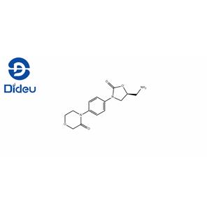 3-MORPHOLINONE, 4-[4-[(5S)-5-(AMINOMETHYL)-2-OXO-3-OXAZOLIDINYL]PHENYL]-
