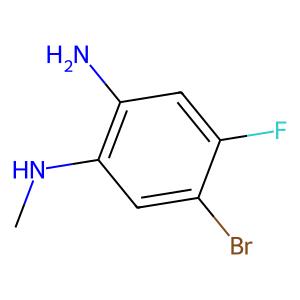 5-bromo-4-fluoro-N1-methylbenzene-1,2-diamine