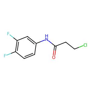 3-chloro-N-(3,4-difluorophenyl)propanamide