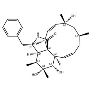 [11]Cytochalasa-13,19-dien-1-one, 6,7,18,21-tetrahydroxy-16,18-dimethyl-10-phenyl-, (7S,13E,16S,18R,19E,21R)- (9CI)