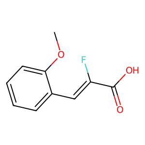 (2Z)-2-fluoro-3-(2-methoxyphenyl)prop-2-enoic acid