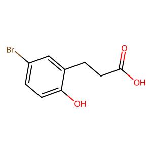 3-(5-bromo-2-hydroxyphenyl)propanoic acid