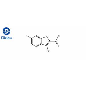 3-CHLORO-6-METHYLBENZO(B)THIOPHENE-2-CA&