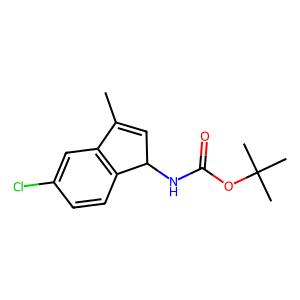 tert-butyl N-(5-chloro-3-methyl-1H-inden-1-yl)carbamate