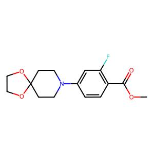 methyl 2-fluoro-4-(1,4-dioxa-8-azaspiro[4.5]decan-8-yl)benzoate