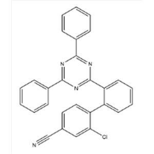 [1,1′-Biphenyl]-4-carbonitrile, 2-chloro-2′-(4,6-diphenyl-1,3,5-triazin-2-yl)-